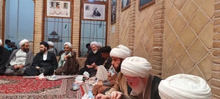مراسم عزاداری شهادت امام رضا(ع) در بیت امام راحل (ره) 2