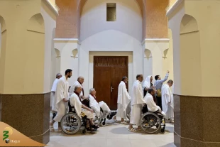 Caravan of veterans put on Ihram and set off for Baitullah Al-Haram 6