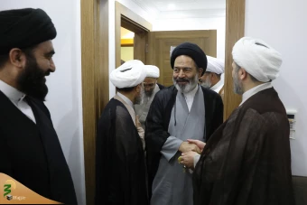 حضور در دفاتر نمایندگی مراجع عظام تقلید در مدینه النبی(ص) 5