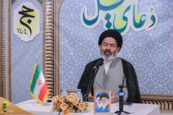  مراسم دعای کمیل زائران ایرانی در مدینه منوره  3