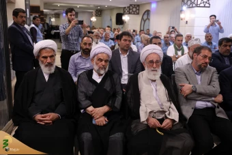  مراسم دعای کمیل زائران ایرانی در مدینه منوره  15