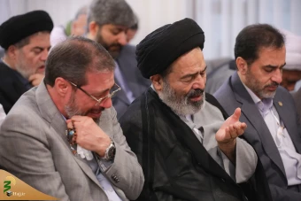 مراسم دعای کمیل زائران ایرانی در مدینه منوره  7