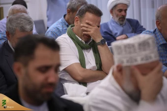  مراسم دعای کمیل زائران ایرانی در مدینه منوره  8