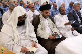  مراسم دعای کمیل زائران ایرانی در مدینه منوره  26