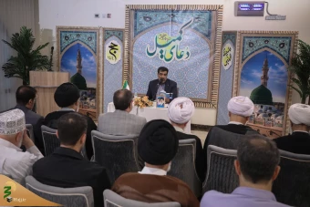  مراسم دعای کمیل زائران ایرانی در مدینه منوره  9