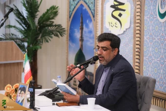  مراسم دعای کمیل زائران ایرانی در مدینه منوره  27