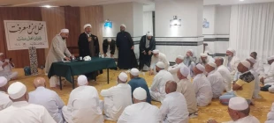 اولین محفل انس و معرفت مکه با حضور پرشور زائران اهل سنت خراسان 3