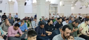 زمزمه ملکوتی یا رب یارب زائران ایرانی در حرم مطهر امیر المومنین
