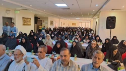 محفل انس با قرآن یزدی‌ها در مکه با یاد شهید منا 4