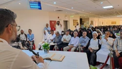محفل انس با قرآن یزدی‌ها در مکه با یاد شهید منا 5