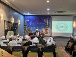 برگزاری جلسه بصیرتی خادمان فرهنگی کاروان های عتبات عالیات 6