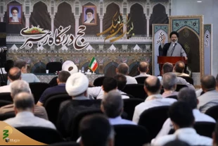 Representative of the Supreme Leader in Hajj and Pilgrimage Affairs Told Engineer Pilgrims: Prophet Abraham (PBUH) is Great Architect of the Engineering of Servitude 2
