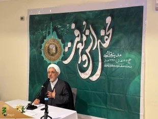 حجت الاسلام رفیعی: از حقوق پیامبر بر گردن مسلمانان، جلو نیافتادن از ایشان است  10