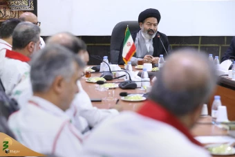 دیدار مسئولان هیات پزشکی حج با سرپرست حجاج ایرانی 2