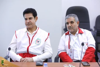 دیدار مسئولان هیات پزشکی حج با سرپرست حجاج ایرانی 8