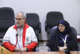 دیدار مسئولان هیات پزشکی حج با سرپرست حجاج ایرانی 9
