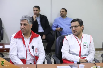 دیدار مسئولان هیات پزشکی حج با سرپرست حجاج ایرانی 10