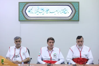 دیدار مسئولان هیات پزشکی حج با سرپرست حجاج ایرانی 11