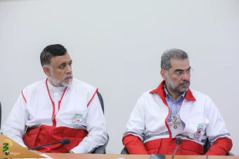 دیدار مسئولان هیات پزشکی حج با سرپرست حجاج ایرانی 13