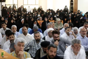 حجة الإسلام نواب في مؤتمر مساعدي الحجاج: مساعدي الحجاج هم أتباع سنة المعصومين (ع). 2