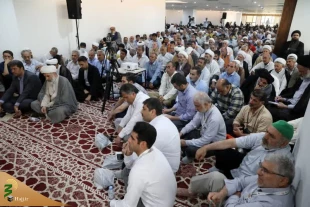 حجة الإسلام نواب في مؤتمر مساعدي الحجاج: مساعدي الحجاج هم أتباع سنة المعصومين (ع). 2