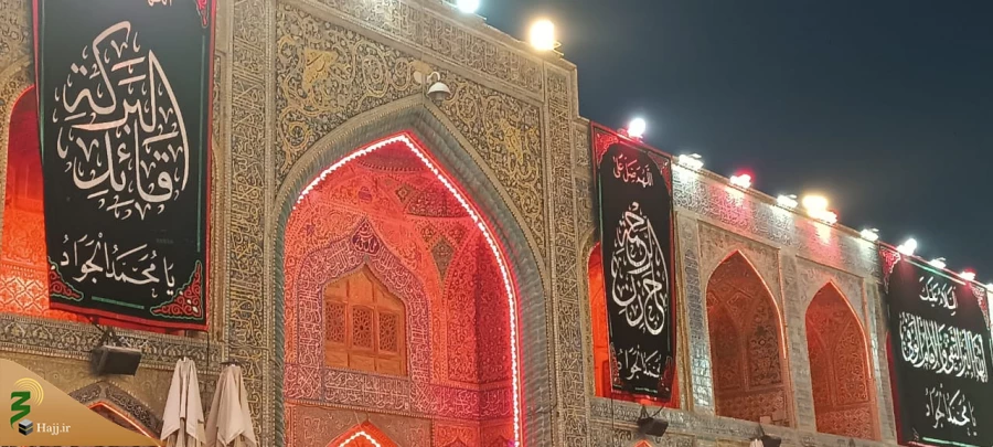 سوگواری زائران ایرانی در شب شهادت امام جواد (ع) در نجف اشرف 2