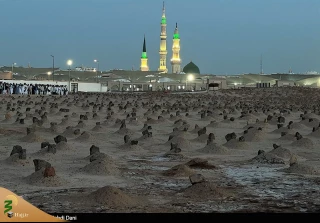 زیارت در بقیع|عطر کربلا می‌جوشد از مزار جگرگوشه حسن(ع)