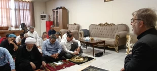 بازدید مسئول دفتر نمایندگی بعثه مقام معظم رهبری در نجف از اشپزخانه الغدیر  3