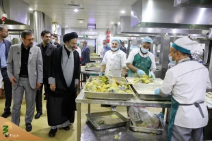 خداقوت سرپرست حجاج ایرانی به کارکنان آشپزخانه افندیه؛ نوآوری و پویائی را ادامه دهید 13