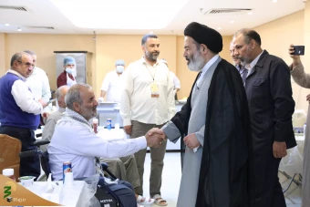 دیدار صمیمی سرپرست حجاج ایرانی با زائران کشورمان در مکه مکرمه _1 4