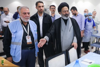 دیدار صمیمی سرپرست حجاج ایرانی با زائران کشورمان در مکه مکرمه _1 6