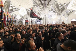 تشییع نمادین پیکر امام جواد علیه‌السلام در کاظمین 7
