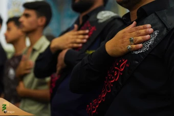 تشییع نمادین پیکر امام جواد علیه‌السلام در کاظمین 8