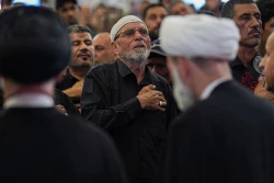 تشییع نمادین پیکر امام جواد علیه‌السلام در کاظمین 9