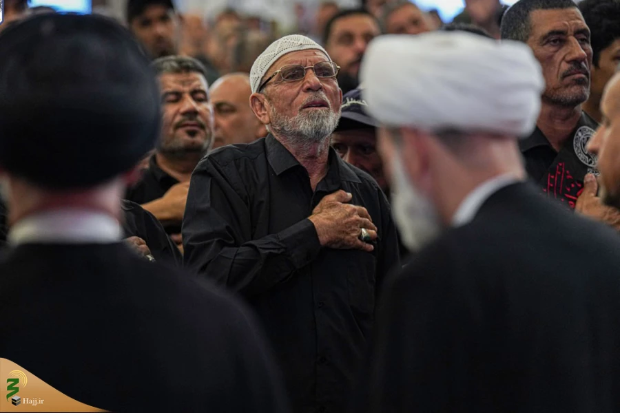 تشییع نمادین پیکر امام جواد علیه‌السلام در کاظمین 9
