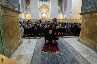 تشییع نمادین پیکر امام جواد علیه‌السلام در کاظمین 21