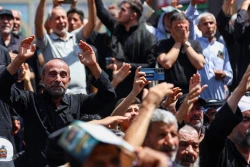 تشییع نمادین پیکر امام جواد علیه‌السلام در کاظمین 22
