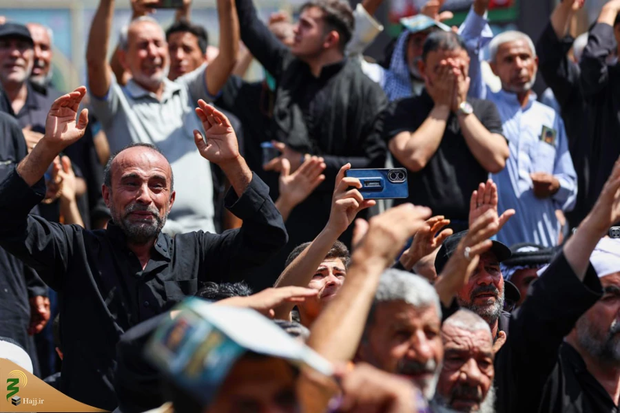 تشییع نمادین پیکر امام جواد علیه‌السلام در کاظمین 22