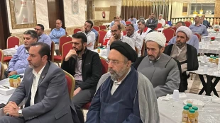 برگزاری جشن آسمانی ترین ازدواج در بعثه رهبری در مدینه 2