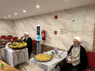 برگزاری جشن آسمانی ترین ازدواج در بعثه رهبری در مدینه 5