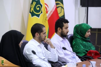 نشست با جمعی از زوج های جوان زائر حج 1404 6