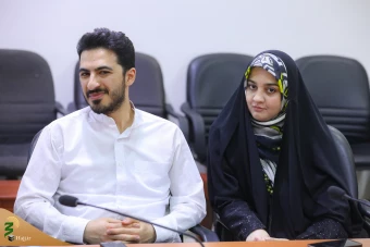 نشست با جمعی از زوج های جوان زائر حج 1404 7