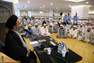 سرپرست حجاج ایرانی در جمع زائران اهل سنت:
وحدت شیعه و اهل سنت در ایران می‌تواند الگوی جهان اسلام شود 2