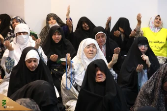  مراسم دعای کمیل زائران ایرانی در مکه مکرمه 14