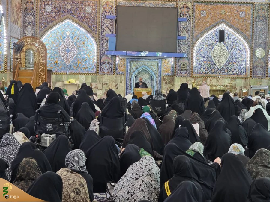 «أین بقیه الله .....» نجوای ندبه گذاران کربلا+ فیلم 3