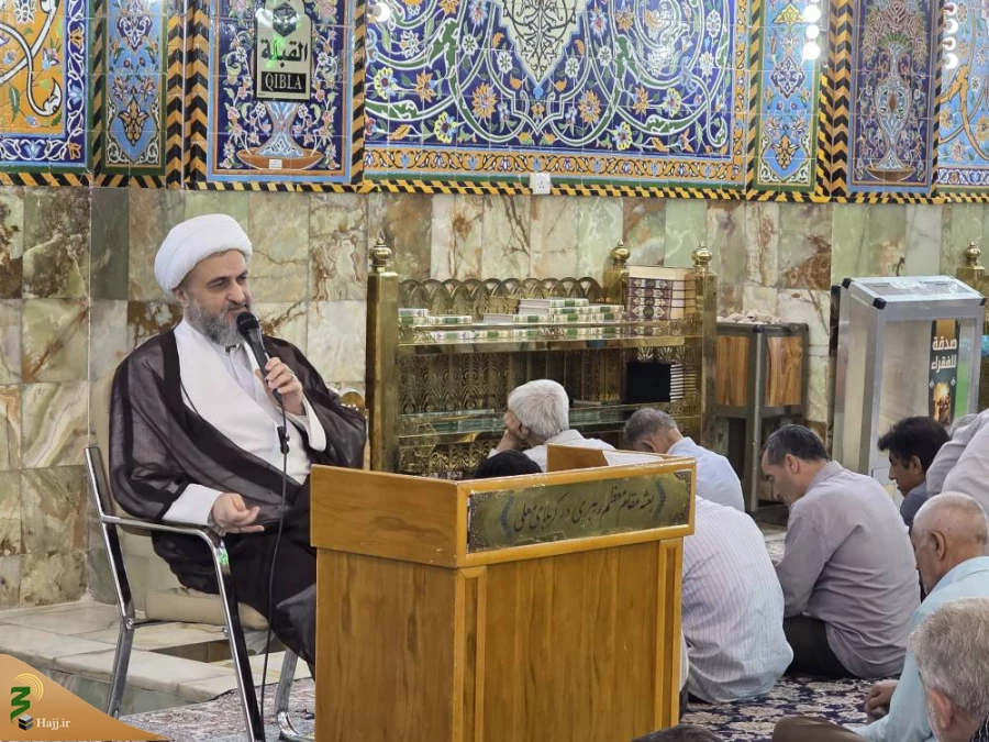 «أین بقیه الله .....» نجوای ندبه گذاران کربلا+ فیلم 4