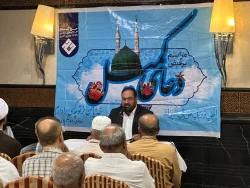 فریاد بغض‌های فروخورده زائران در محفل دعای کمیل مدینه النبی(ع) 6