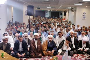 دعای کمیل پرشور زائران ایرانی بیت الله الحرام در مکه با حضور سرپرست حجاج ایرانی 3