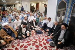 دعای کمیل پرشور زائران ایرانی بیت الله الحرام در مکه با حضور سرپرست حجاج ایرانی 8