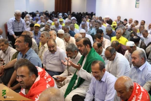 دعای کمیل پرشور زائران ایرانی بیت الله الحرام در مکه با حضور سرپرست حجاج ایرانی 9